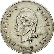 Coin, French Polynesia, 50 Francs, 1967, Paris, EF(40-45), Nickel, KM:7