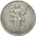 Moneta, Polinezja Francuska, 2 Francs, 1965, Paris, EF(40-45), Aluminium, KM:3