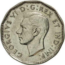 Monnaie, Canada, George VI, 5 Cents, 1947, Royal Canadian Mint, Ottawa, SUP
