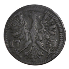 GERMAN STATES, 4 Pfennig, 1751, KM #31, VF(30-35), Billon, 1.60