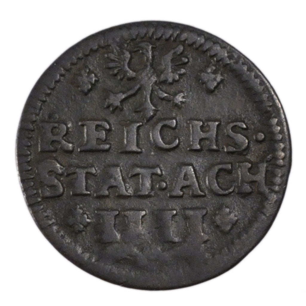 GERMAN STATES, 4 Pfennig, 1751, KM #31, VF(30-35), Billon, 1.60