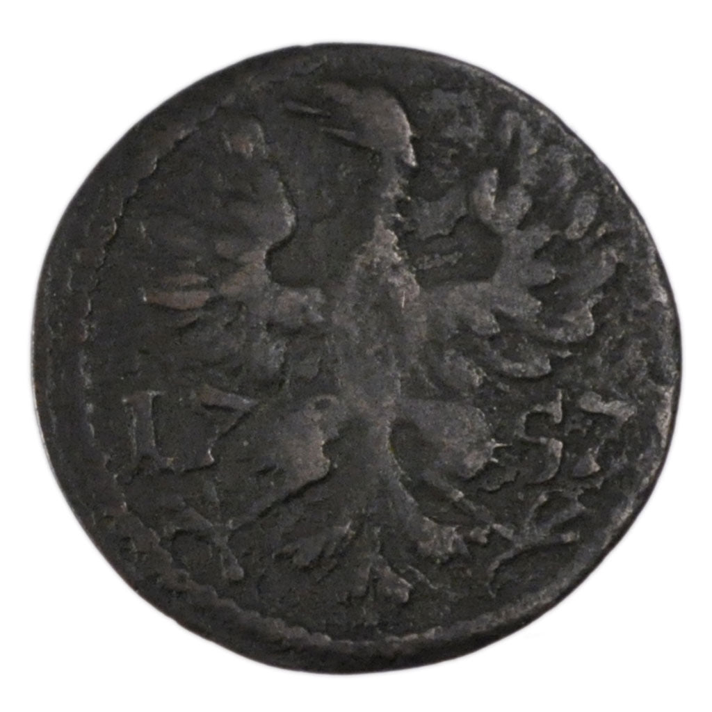 GERMAN STATES, 4 Heller, 1757, KM #31, VF(30-35), Copper, 1.20