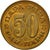 Moneda, Yugoslavia, 50 Para, 1973, MBC, Latón, KM:46.1
