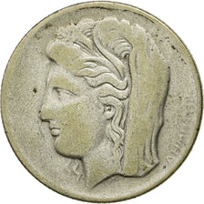 Coin, Greece, 10 Drachmai, 1930, EF(40-45), Silver, KM:72