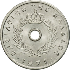 Coin, Greece, 5 Lepta, 1971, AU(55-58), Aluminum, KM:77