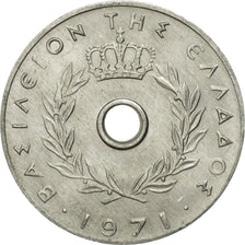 Münze, Griechenland, 10 Lepta, 1971, SS, Aluminium, KM:78