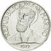 Coin, San Marino, Lira, 1972, Rome, EF(40-45), Aluminum, KM:14