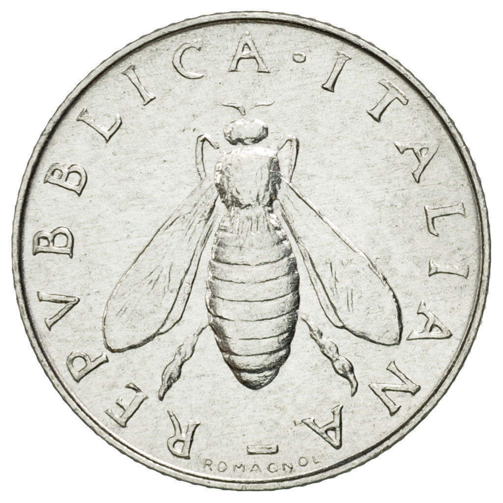 Coin, Italy, 2 Lire, 1970, Rome, EF(40-45), Aluminum, KM:94