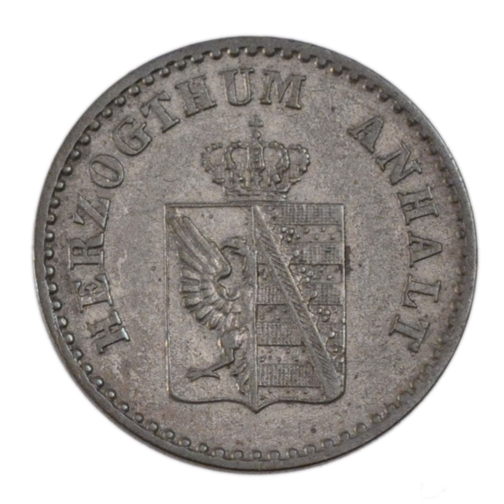 Stati tedeschi, ANHALT-BERNBURG, Alexander Carl, Silbergroschen, 1862, Berlin...