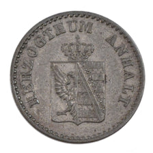 Stati tedeschi, ANHALT-BERNBURG, Alexander Carl, Silbergroschen, 1862, Berlin...