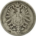 Coin, GERMANY - EMPIRE, Wilhelm I, Mark, 1876, Berlin, EF(40-45), Silver, KM:7