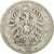 Munten, DUITSLAND - KEIZERRIJK, Wilhelm I, Mark, 1875, Frankfurt, ZF, Zilver
