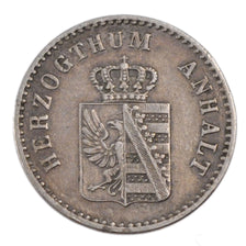 German States, ANHALT-BERNBURG, Alexander Carl, 2-1/2 Silbergroschen, 1861, B...