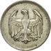 Coin, GERMANY, WEIMAR REPUBLIC, Mark, 1924, Munich, EF(40-45), Silver, KM:42