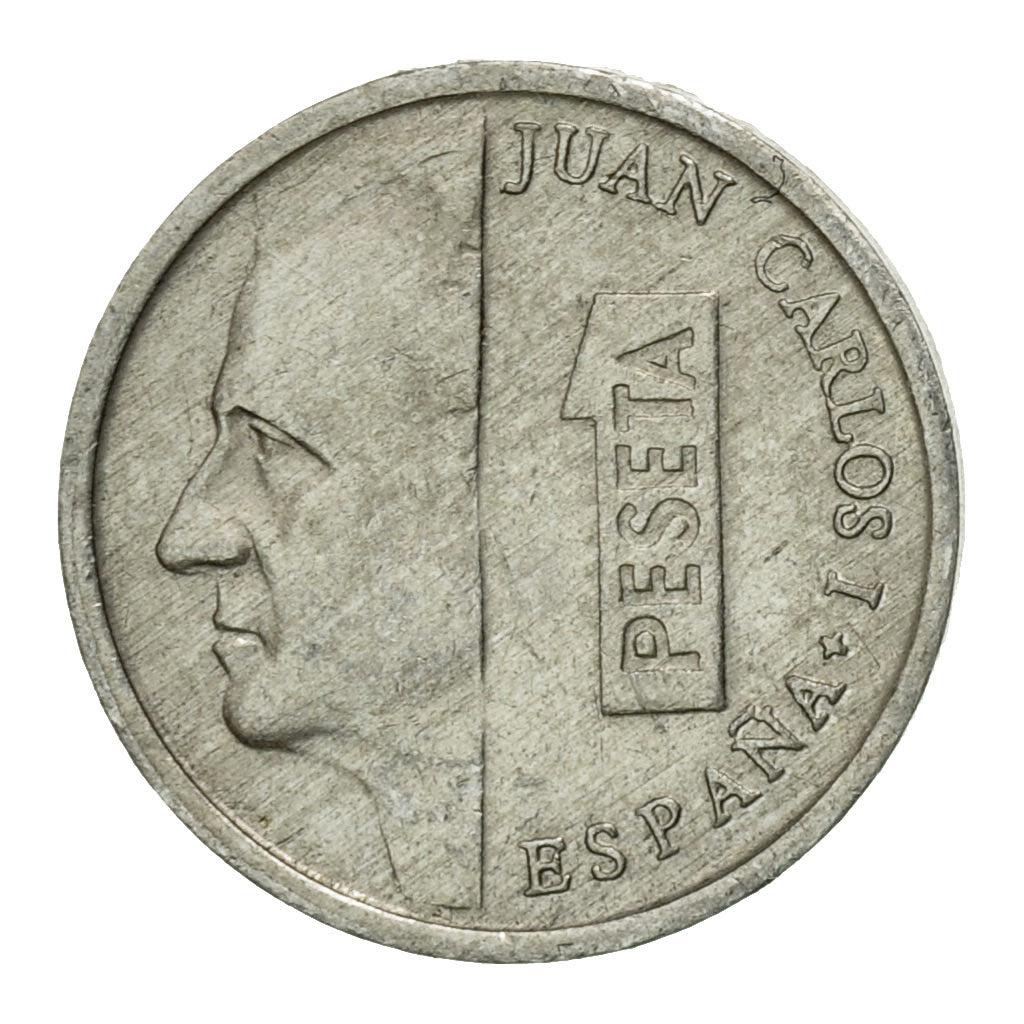 Moneda, España, Juan Carlos I, Peseta, 1996, MBC, Aluminio, KM:832