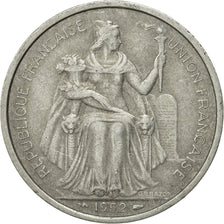 Moneda, OCEANÍA FRANCESA, 5 Francs, 1952, MBC, Aluminio, KM:4