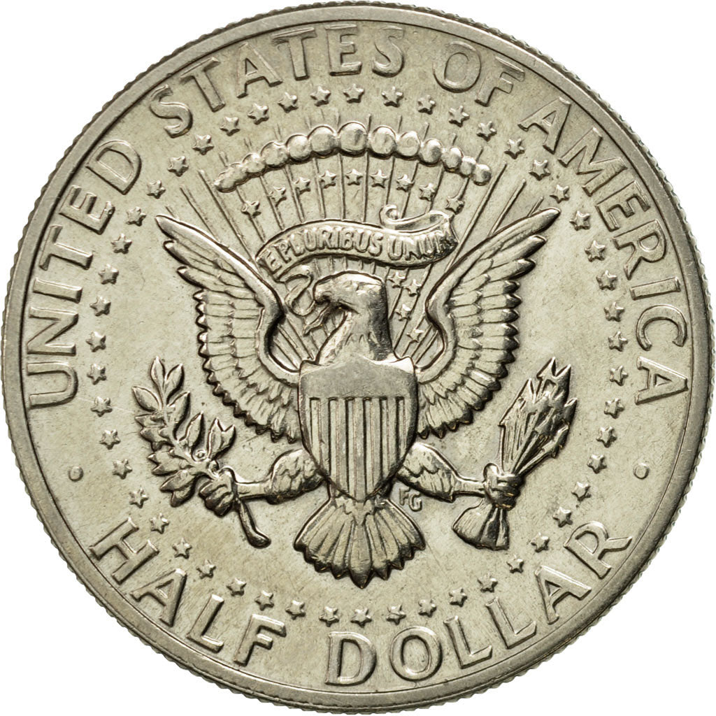 Coin, United States, Kennedy Half Dollar, Half Dollar, 1971, U.S. Mint, Denver