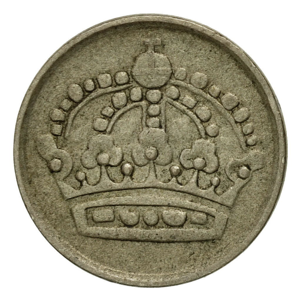 Coin, Sweden, Gustaf VI, 10 Öre, 1953, EF(40-45), Silver, KM:823