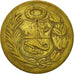 Coin, Peru, 1/2 Sol, 1951, Lima, VF(20-25), Brass, KM:220.5