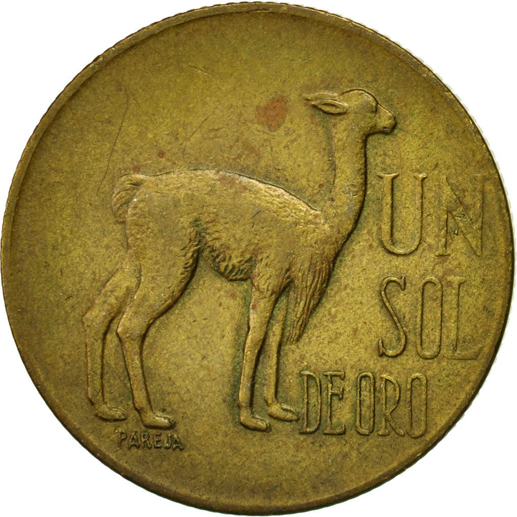 Münze, Peru, Sol, 1973, Lima, SS, Messing, KM:248