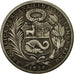 Coin, Peru, Sol, 1926, Philadelphia, VF(20-25), Silver, KM:218.1