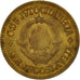 Moneta, Jugosławia, 10 Para, 1973, VF(20-25), Mosiądz, KM:44