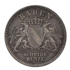 German States, 3 Kreuzer, 1866, KM #246, AU(55-58), Silver, 1.10