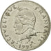 Coin, French Polynesia, 20 Francs, 1995, Paris, EF(40-45), Nickel, KM:9