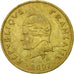 Coin, French Polynesia, 100 Francs, 2007, Paris, EF(40-45), Aluminum-Bronze