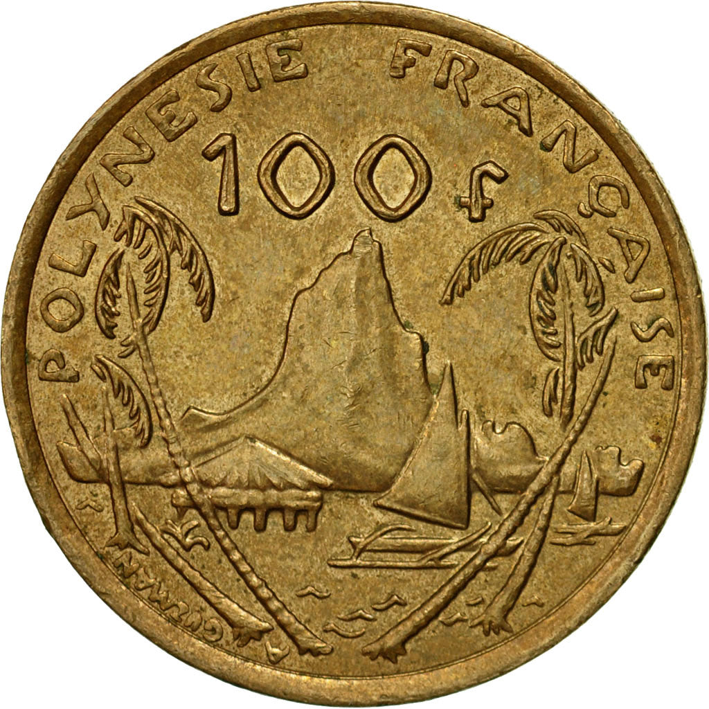 Coin, French Polynesia, 100 Francs, 2004, Paris, EF(40-45), Nickel-Bronze, KM:14
