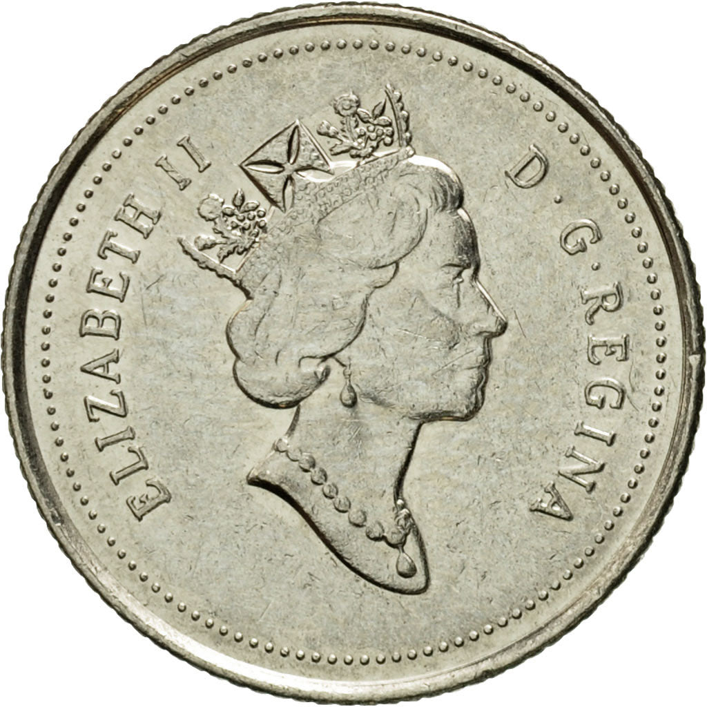 Münze, Kanada, Elizabeth II, 10 Cents, 1995, Royal Canadian Mint, Ottawa, SS