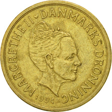 Coin, Denmark, Margrethe II, 10 Kroner, 1994, Copenhagen, EF(40-45)
