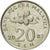 Monnaie, Malaysie, 20 Sen, 2007, TTB, Copper-nickel, KM:52