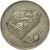 Moneta, Malezja, 20 Sen, 1993, EF(40-45), Miedź-Nikiel, KM:52