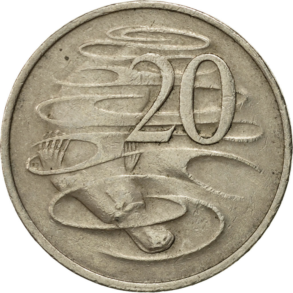 Coin, Australia, Elizabeth II, 20 Cents, 1978, EF(40-45), Copper-nickel, KM:66