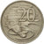 Moneda, Australia, Elizabeth II, 20 Cents, 1978, MBC, Cobre - níquel, KM:66