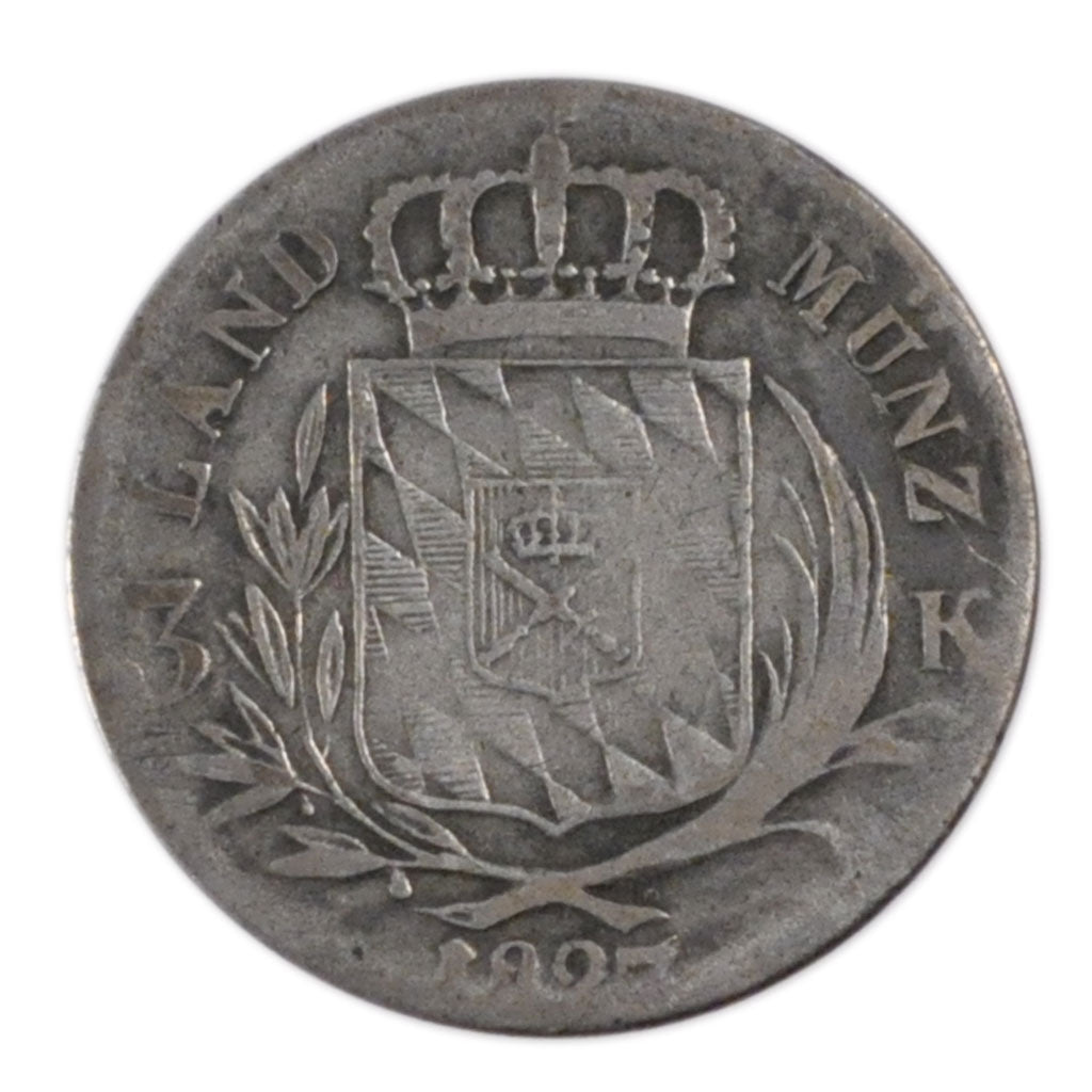 Allemagne, Bavière, 3 Kreuzer