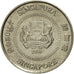Moneta, Singapore, 10 Cents, 1990, British Royal Mint, BB, Rame-nichel, KM:51