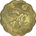 Moneta, Hong Kong, Elizabeth II, 20 Cents, 1995, EF(40-45), Mosiądz niklowy