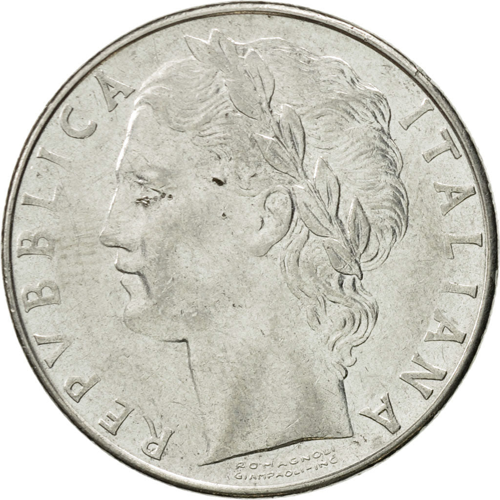 Coin, Italy, 100 Lire, 1981, Rome, EF(40-45), Stainless Steel, KM:96.1