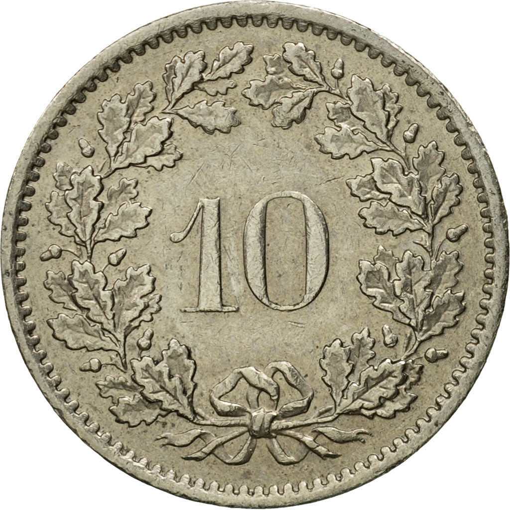 Moneda, Suiza, 10 Rappen, 1979, Bern, MBC, Cobre - níquel, KM:27