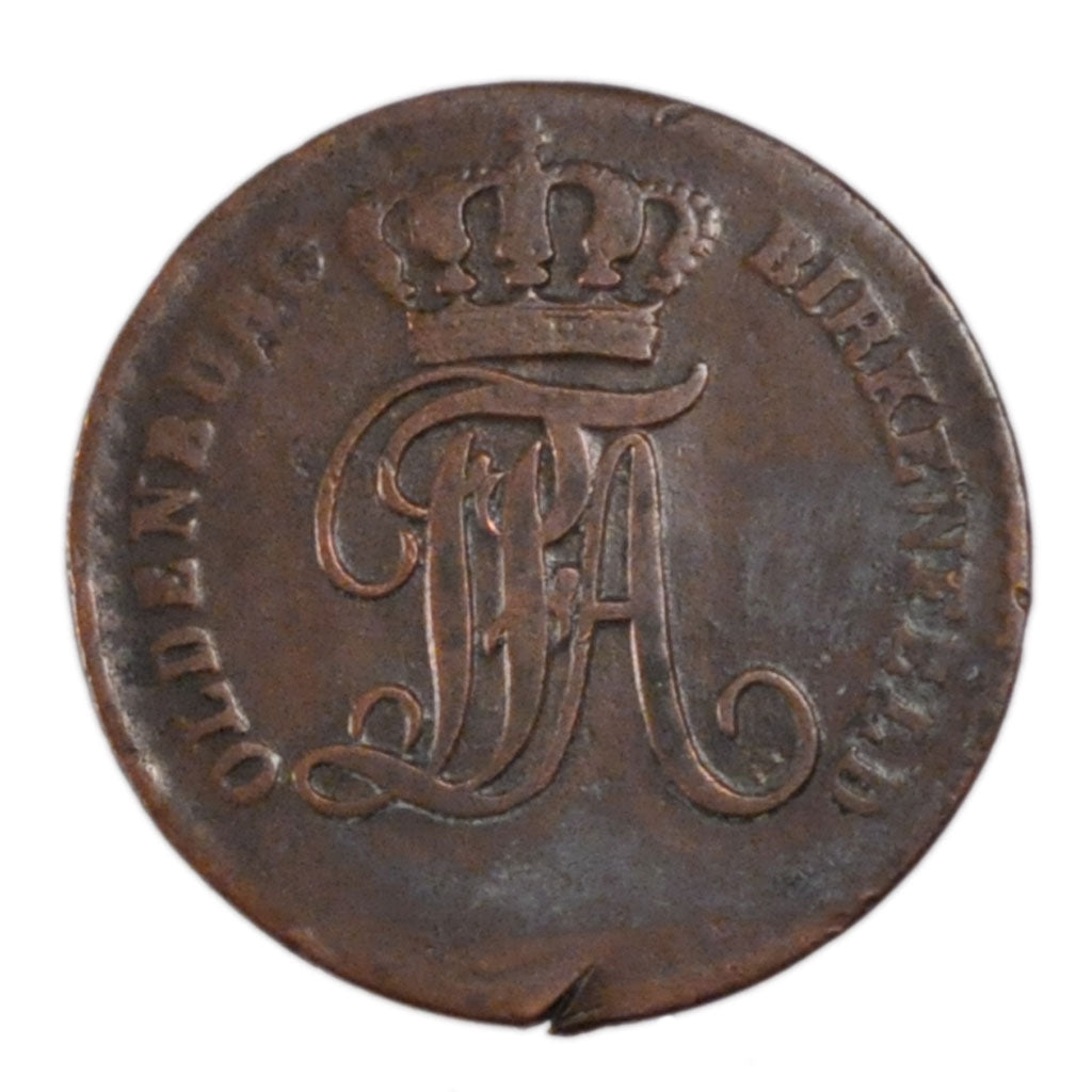 Coin, German States, BIRKENFELD, Paul Friedrich August, Pfennig, 1848