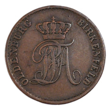 GERMAN STATES, 6 Kreuzer, 1848, KM #7, EF(40-45), Billon, 3.10