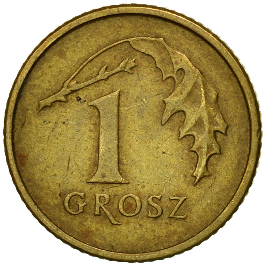 Moneta, Polonia, Grosz, 1997, Warsaw, BB, Ottone, KM:276