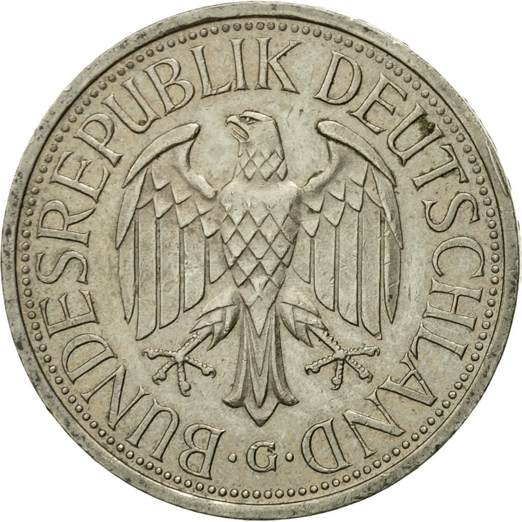 Münze, Bundesrepublik Deutschland, Mark, 1990, Karlsruhe, SS, Copper-nickel