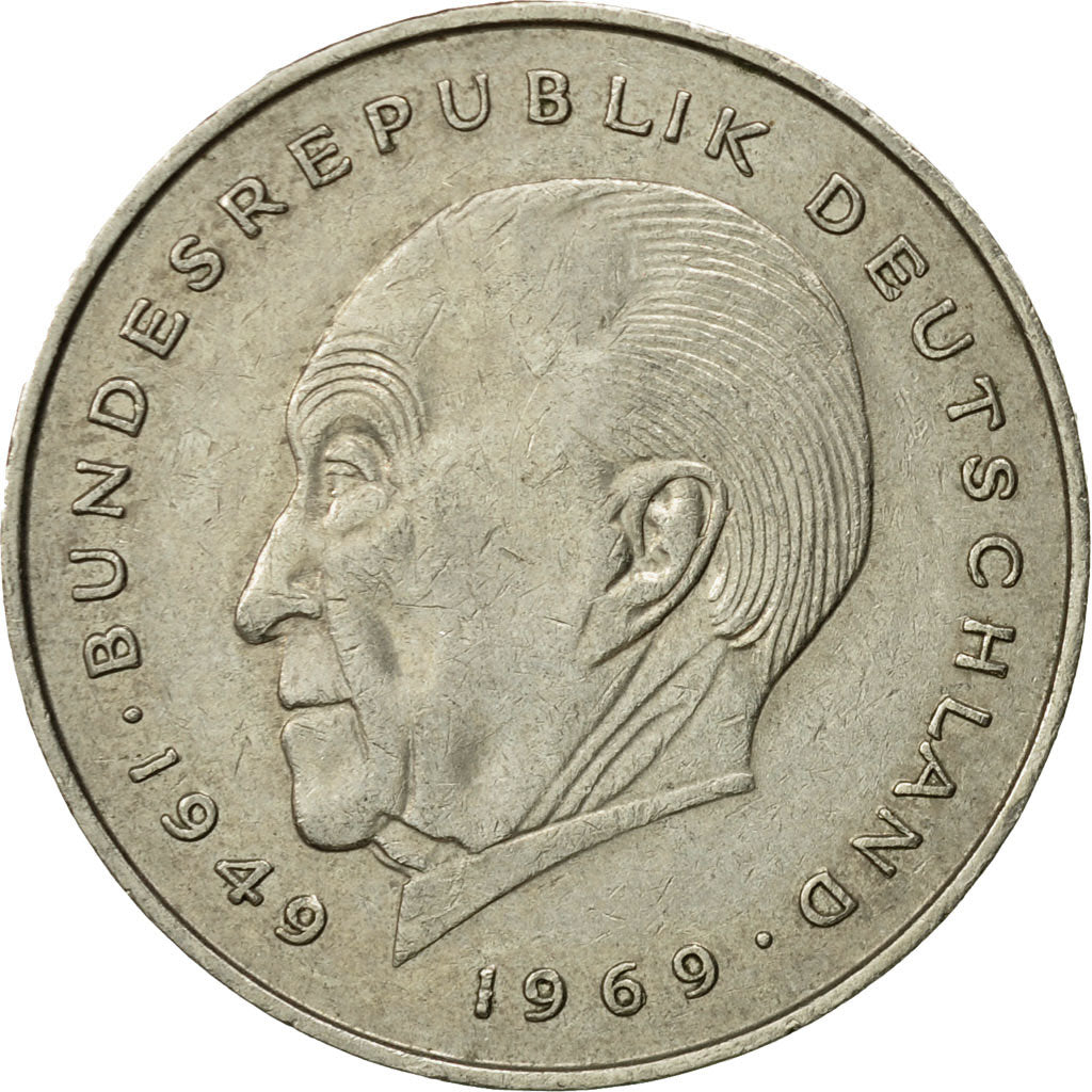Monnaie, République fédérale allemande, 2 Mark, 1977, Munich, TTB