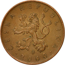 Coin, Czech Republic, 10 Korun, 2000, Jablonec nad Nisou, EF(40-45), Copper