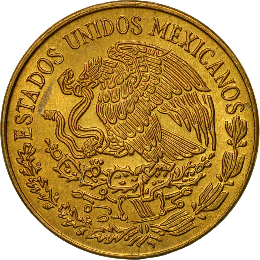 Moneta, Messico, 5 Centavos, 1976, Mexico City, BB, Ottone, KM:427