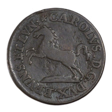 GERMAN STATES, Pfennig, 1739, KM #891, VF(30-35), Copper, 3.10