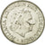 Moneda, Países Bajos, Juliana, 2-1/2 Gulden, 1960, BC+, Plata, KM:185